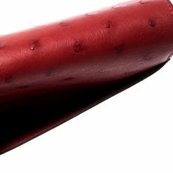 Hermes Red Ostrich Constance Compact Wallet For Women -Deals Hermes Store luxury women hermes used handbags p209144 002