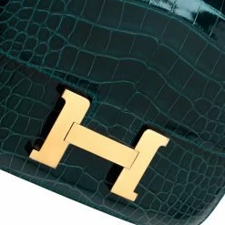 Hermes Colvert Alligator Constance 24 Bag For Women -Deals Hermes Store luxury women hermes used handbags p209150 005