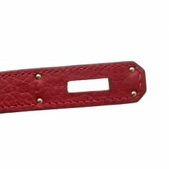 Hermes Rouge Grenat Togo Leather Jypsiere 28 Bag For Women -Deals Hermes Store luxury women hermes used handbags p211433 003