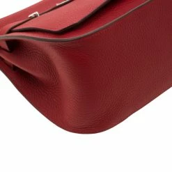 Hermes Rouge Grenat Togo Leather Jypsiere 28 Bag For Women -Deals Hermes Store luxury women hermes used handbags p211433 012