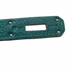 Hermes Vert Vertigo Togo Leather Palladium Hardware Kelly Retourne 32 Bag For Women -Deals Hermes Store luxury women hermes used handbags p211449 003