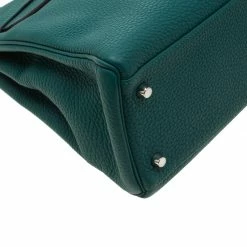 Hermes Vert Vertigo Togo Leather Palladium Hardware Kelly Retourne 32 Bag For Women -Deals Hermes Store luxury women hermes used handbags p211449 012