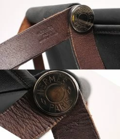 Hermes Black Canvas Cabag Elan Tote Bag For Women -Deals Hermes Store luxury women hermes used handbags p213548 005