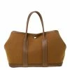 Hermes Brown Canvas And Leather Garden Party TPM Bag For Women 2 Hermes Brown Canvas And Leather Garden Party TPM Bag For Women -Deals Hermes Store luxury women hermes used handbags p213633 008