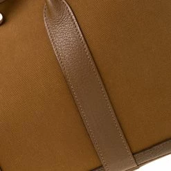 Hermes Brown Canvas And Leather Garden Party TPM Bag For Women -Deals Hermes Store luxury women hermes used handbags p213633 010