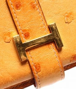 Hermes Yellow Leather Long Wallet For Women -Deals Hermes Store luxury women hermes used handbags p216008 007