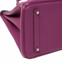 Hermes Tosca Togo Leather Palladium Hardware Birkin 35 Bag For Women -Deals Hermes Store luxury women hermes used handbags p216567 007