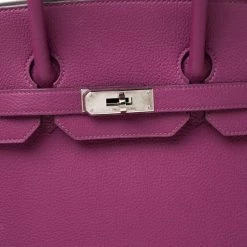Hermes Tosca Togo Leather Palladium Hardware Birkin 35 Bag For Women -Deals Hermes Store luxury women hermes used handbags p216567 009