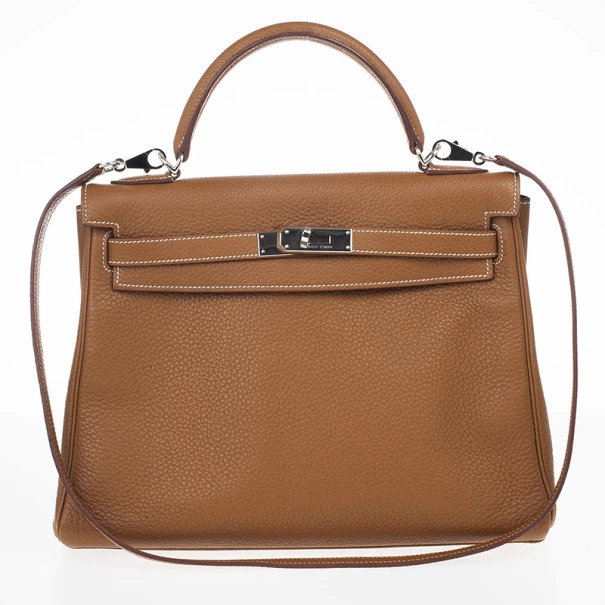 Hermes Tan Kelly 32cm For Women 3 Hermes Tan Kelly 32cm For Women
