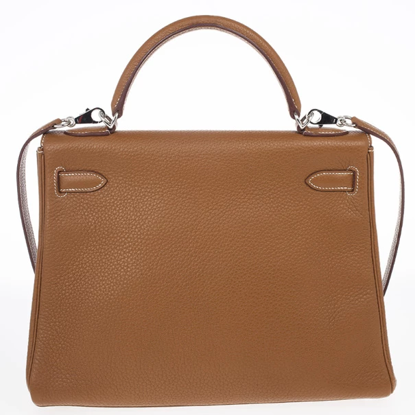 Hermes Tan Kelly 32cm For Women 6 Hermes Tan Kelly 32cm For Women - Image 4
