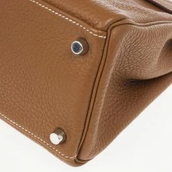 Hermes Tan Kelly 32cm For Women 32 Hermes Tan Kelly 32cm For Women -Deals Hermes Store luxury women hermes used handbags p21966 013