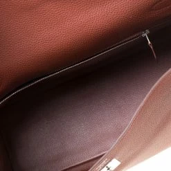 Hermes Sienne Togo Leather Palladium Hardware Kelly Retourne 35 Bag For Women -Deals Hermes Store luxury women hermes used handbags p219846 008
