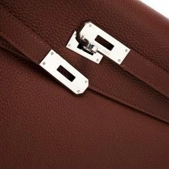 Hermes Sienne Togo Leather Palladium Hardware Kelly Retourne 35 Bag For Women -Deals Hermes Store luxury women hermes used handbags p219846 010