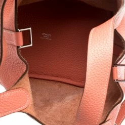 Hermes Crevette Clemence Leather Picotin Lock PM Bag For Women -Deals Hermes Store luxury women hermes used handbags p221129 003