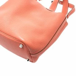 Hermes Crevette Clemence Leather Picotin Lock PM Bag For Women -Deals Hermes Store luxury women hermes used handbags p221129 004