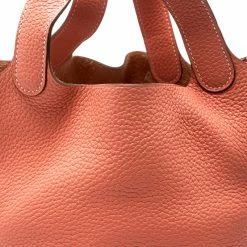 Hermes Crevette Clemence Leather Picotin Lock PM Bag For Women -Deals Hermes Store luxury women hermes used handbags p221129 011
