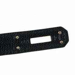 Hermes Black Epsom Leather Gold Hardware Kelly Sellier 32 Bag For Women -Deals Hermes Store luxury women hermes used handbags p227237 001