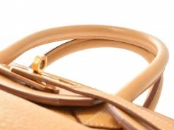 Hermes Saffron Leather Gold Hardware Birkin 35 Bag For Women -Deals Hermes Store luxury women hermes used handbags p229990 001