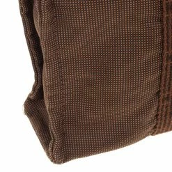 Hermes Her Line PM Gray Canvas Tote For Women -Deals Hermes Store luxury women hermes used handbags p23031 010