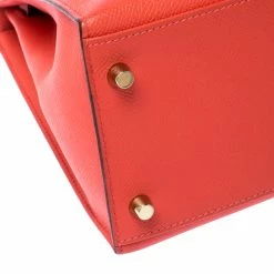 Hermes Rose Jaipur Epsom Leather Gold Hardware Kelly Sellier 28 Bag For Women 24 Hermes Rose Jaipur Epsom Leather Gold Hardware Kelly Sellier 28 Bag For Women -Deals Hermes Store luxury women hermes used handbags p232167 008