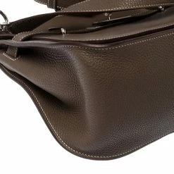 Hermes Etain Clemence Leather Jypsiere 31 Bag For Women -Deals Hermes Store luxury women hermes used handbags p233606 1571416761 014