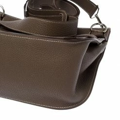 Hermes Etain Clemence Leather Jypsiere 31 Bag For Women -Deals Hermes Store luxury women hermes used handbags p233606 1571416763 014