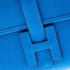 Hermes Blue Brighton Swift Leather Elan 29 Jige Clutch For Women 18 Hermes Blue Brighton Swift Leather Elan 29 Jige Clutch For Women -Deals Hermes Store luxury women hermes used handbags p234830 005