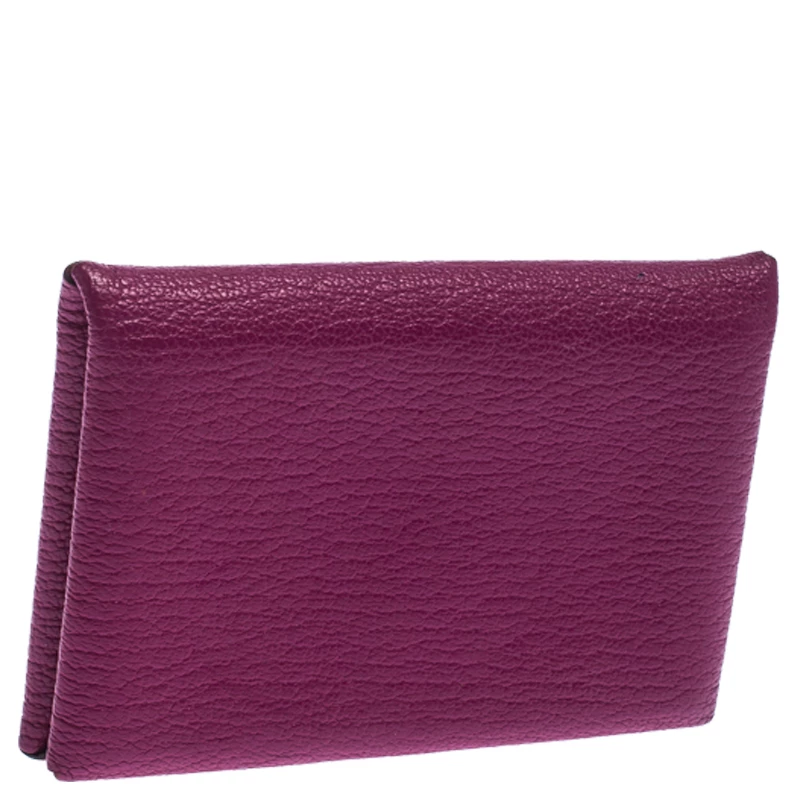 Hermes Magnolia Epsom Leather Calvi Cardholder For Women 5 Hermes Magnolia Epsom Leather Calvi Cardholder For Women - Image 3