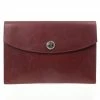 Hermes Vintage Burgundy Box Calf Leather Rio Clutch For Women -Deals Hermes Store luxury women hermes used handbags p23909 001