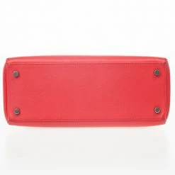 Hermes Rouge Vermillion Kelly 28 For Women -Deals Hermes Store luxury women hermes used handbags p24290 005