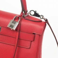 Hermes Rouge Vermillion Kelly 28 For Women -Deals Hermes Store luxury women hermes used handbags p24290 007