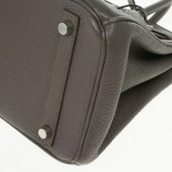 Hermes Graphite Togo Leather Birkin 30 For Women -Deals Hermes Store luxury women hermes used handbags p24291 011