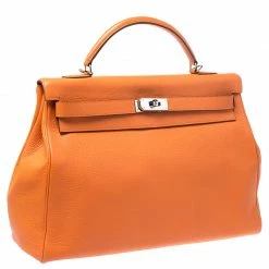 Hermes Bougainvillier Clemence Leather Palladium Hardware Kelly Retourne 40 Bag For Women 17 Hermes Bougainvillier Clemence Leather Palladium Hardware Kelly Retourne 40 Bag For Women -Deals Hermes Store luxury women hermes used handbags p246956 004