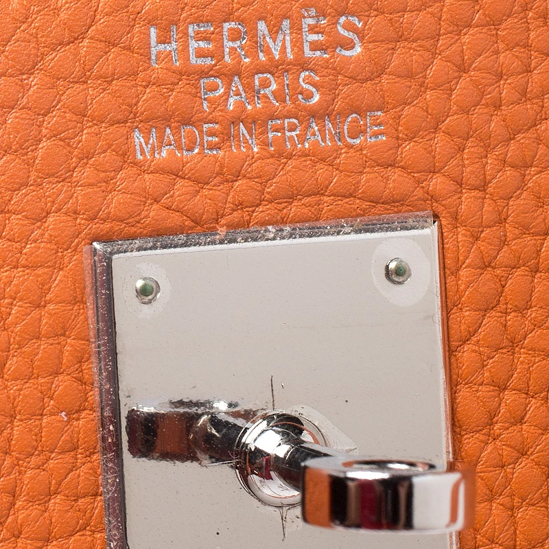 Hermes Bougainvillier Clemence Leather Palladium Hardware Kelly Retourne 40 Bag For Women 11 Hermes Bougainvillier Clemence Leather Palladium Hardware Kelly Retourne 40 Bag For Women - Image 9