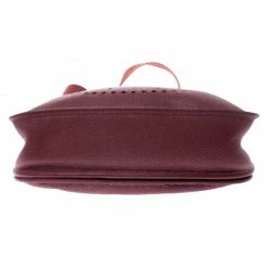 Hermes Bois De Rose Clemence Leather Evelyne III GM Bag For Women -Deals Hermes Store luxury women hermes used handbags p247622 003
