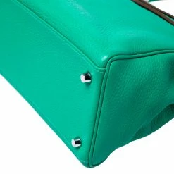 Hermes Bambou Clemence Leather Palladium Hardware Kelly Retourne 35 Bag For Women -Deals Hermes Store luxury women hermes used handbags p249807 003