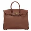 Hermes Terre Clemence Togo Leather Gold Hardware Birkin 35 Bag For Women 1 Hermes Terre Clemence Togo Leather Gold Hardware Birkin 35 Bag For Women -Deals Hermes Store luxury women hermes used handbags p250295 001