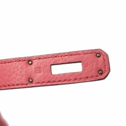 Hermes Bougainvillier Clemence Leather Gold Hardware Birkin 35 Bag For Women -Deals Hermes Store luxury women hermes used handbags p251568 003