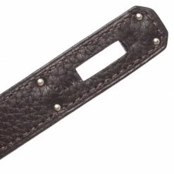 Hermes Ebene Togo Leather Palladium Hardware Birkin 35 Bag For Women 21 Hermes Ebene Togo Leather Palladium Hardware Birkin 35 Bag For Women -Deals Hermes Store luxury women hermes used handbags p252399 012