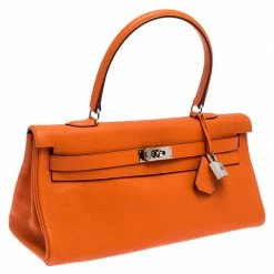 Hermes Bougainvillier Clemence Leather Palladium Hardware Shoulder Kelly 40 Bag For Women 16 Hermes Bougainvillier Clemence Leather Palladium Hardware Shoulder Kelly 40 Bag For Women -Deals Hermes Store luxury women hermes used handbags p253716 006