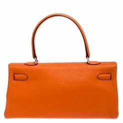Hermes Bougainvillier Clemence Leather Palladium Hardware Shoulder Kelly 40 Bag For Women 17 Hermes Bougainvillier Clemence Leather Palladium Hardware Shoulder Kelly 40 Bag For Women -Deals Hermes Store luxury women hermes used handbags p253716 007