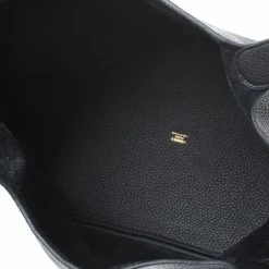 Hermes Black Togo Leather Gold Hardware Picotin GM Bag For Women -Deals Hermes Store luxury women hermes used handbags p261159 012