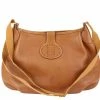 Hermes Brown Leather Rodeo II Bag For Women -Deals Hermes Store luxury women hermes used handbags p265830 002