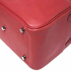 Hermes Vermillion Red Swift Leather Palladium Hardware Lindy 26 Bag For Women 25 Hermes Vermillion Red Swift Leather Palladium Hardware Lindy 26 Bag For Women -Deals Hermes Store luxury women hermes used handbags p267091 008