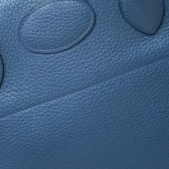 Hermes Blue Sapphire Togo Leather Bolide 31 Bag For Women -Deals Hermes Store luxury women hermes used handbags p267102 006