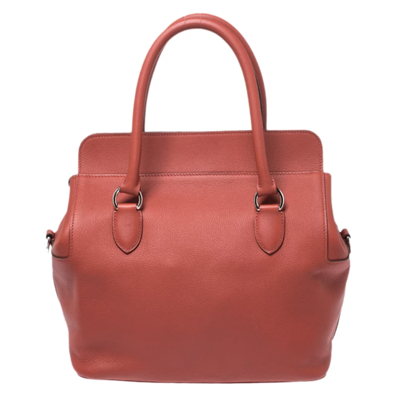 Hermes Rouge Venitinne Ever Color Leather Palladium Toolbox 26 Bag For Women 6 Hermes Rouge Venitinne Ever Color Leather Palladium Toolbox 26 Bag For Women - Image 4