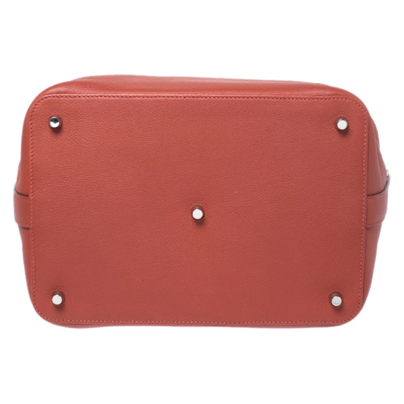 Hermes Rouge Venitinne Ever Color Leather Palladium Toolbox 26 Bag For Women 8 Hermes Rouge Venitinne Ever Color Leather Palladium Toolbox 26 Bag For Women - Image 6
