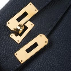 Hermes Indigo Blue Togo Leather Gold Hardware Kelly Retourne 28 Bag For Women -Deals Hermes Store luxury women hermes used handbags p268082 005