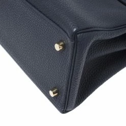 Hermes Indigo Blue Togo Leather Gold Hardware Kelly Retourne 28 Bag For Women -Deals Hermes Store luxury women hermes used handbags p268082 011