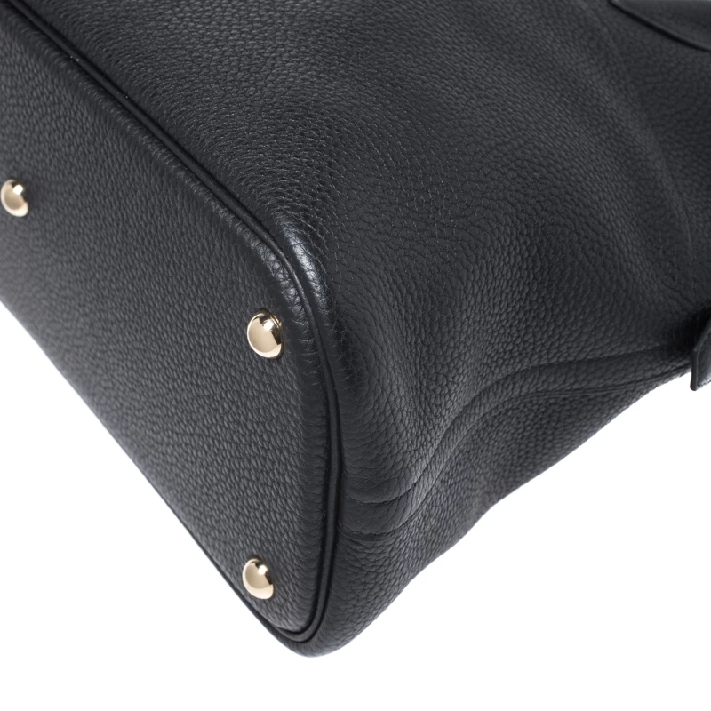Hermes Black Togo Leather Gold Hardware Bolide 35 Bag For Women 13 Hermes Black Togo Leather Gold Hardware Bolide 35 Bag For Women - Image 11